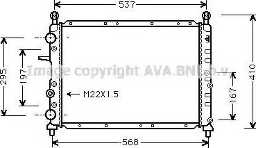 Ava Quality Cooling FT 2094 - Hladnjak, hladjenje motora www.molydon.hr