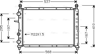 Ava Quality Cooling AL 2048 - Hladnjak, hladjenje motora www.molydon.hr