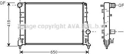 Ava Quality Cooling AL 2084 - Hladnjak, hladjenje motora www.molydon.hr