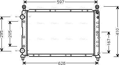 Ava Quality Cooling AL 2068 - Hladnjak, hladjenje motora www.molydon.hr