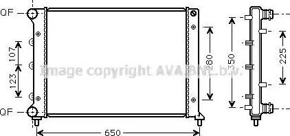 Ava Quality Cooling AL 2078 - Hladnjak, hladjenje motora www.molydon.hr