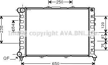 Ava Quality Cooling AL 2114 - Hladnjak, hladjenje motora www.molydon.hr