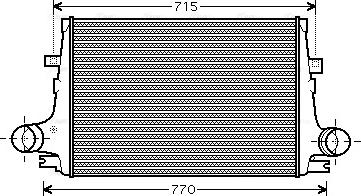 Ava Quality Cooling ALA4096 - Intercooler, hladnjak www.molydon.hr