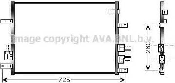 Ava Quality Cooling ALA5097 - Kondenzator, klima-Uređaj www.molydon.hr