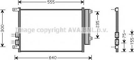 Ava Quality Cooling ALA5088 - Kondenzator, klima-Uređaj www.molydon.hr