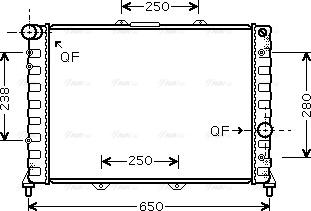 Ava Quality Cooling ALA2091 - Hladnjak, hladjenje motora www.molydon.hr