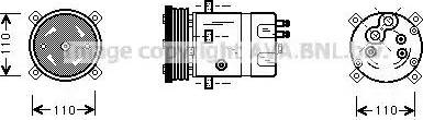 Ava Quality Cooling ALAK071 - Kompresor, klima-Uređaj www.molydon.hr