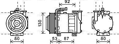 Ava Quality Cooling ALAK122 - Kompresor, klima-Uređaj www.molydon.hr