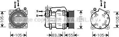 Ava Quality Cooling AL K090 - Kompresor, klima-Uređaj www.molydon.hr