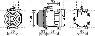 Ava Quality Cooling ALK122 - Kompresor, klima-Uređaj www.molydon.hr