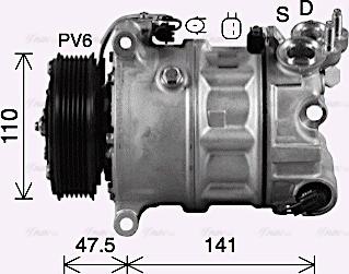 Ava Quality Cooling AUAK341 - Kompresor, klima-Uređaj www.molydon.hr