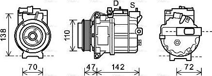 Ava Quality Cooling AUAK208 - Kompresor, klima-Uređaj www.molydon.hr