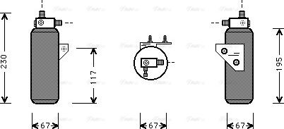 Ava Quality Cooling AU D144 - Susac, klima-Uređaj www.molydon.hr