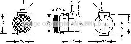 Ava Quality Cooling AU K050 - Kompresor, klima-Uređaj www.molydon.hr