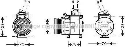 Ava Quality Cooling AU K037 - Kompresor, klima-Uređaj www.molydon.hr