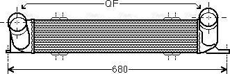 Ava Quality Cooling BWA4538 - Intercooler, hladnjak www.molydon.hr