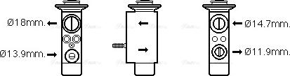 Ava Quality Cooling BW1441 - Ekspanzioni ventil, klima-Uređaj www.molydon.hr