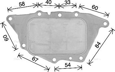 Ava Quality Cooling BW3594 - Uljni hladnjak, ulje za motor www.molydon.hr