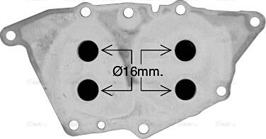 Ava Quality Cooling BW3594 - Uljni hladnjak, ulje za motor www.molydon.hr