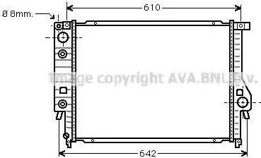 Ava Quality Cooling BW 2097 - Hladnjak, hladjenje motora www.molydon.hr