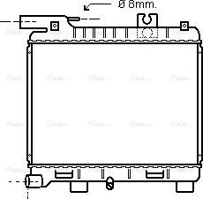 Ava Quality Cooling BW 2055 - Hladnjak, hladjenje motora www.molydon.hr