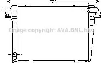 Ava Quality Cooling BW 2061 - Hladnjak, hladjenje motora www.molydon.hr