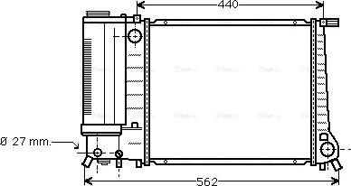 Ava Quality Cooling BW 2081 - Hladnjak, hladjenje motora www.molydon.hr