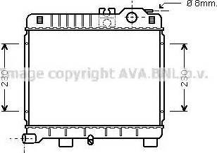 Ava Quality Cooling BW 2027 - Hladnjak, hladjenje motora www.molydon.hr