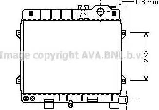 Ava Quality Cooling BW 2075 - Hladnjak, hladjenje motora www.molydon.hr