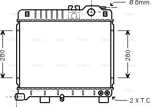 Ava Quality Cooling BW 2151 - Hladnjak, hladjenje motora www.molydon.hr