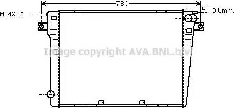 Ava Quality Cooling BW 2109 - Hladnjak, hladjenje motora www.molydon.hr