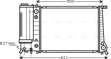 Ava Quality Cooling BW 2106 - Hladnjak, hladjenje motora www.molydon.hr