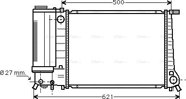 Ava Quality Cooling BW 2135 - Hladnjak, hladjenje motora www.molydon.hr