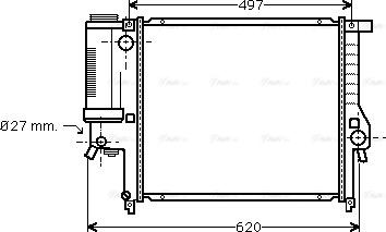 Ava Quality Cooling BW 2139 - Hladnjak, hladjenje motora www.molydon.hr