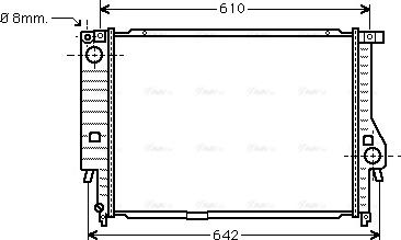 Ava Quality Cooling BW 2132 - Hladnjak, hladjenje motora www.molydon.hr