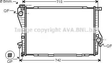 Ava Quality Cooling BW 2300 - Hladnjak, hladjenje motora www.molydon.hr