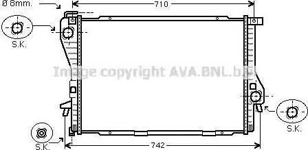 Ava Quality Cooling BW 2301 - Hladnjak, hladjenje motora www.molydon.hr