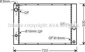 Ava Quality Cooling BW 2338 - Hladnjak, hladjenje motora www.molydon.hr