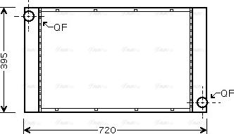 Ava Quality Cooling BW 2373 - Hladnjak, hladjenje motora www.molydon.hr