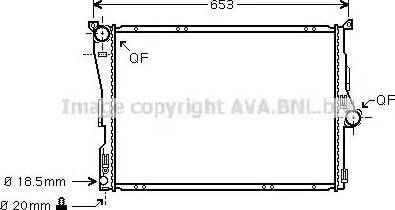 Ava Quality Cooling BW2290 - Hladnjak, hladjenje motora www.molydon.hr