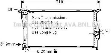 Ava Quality Cooling BW 2293 - Hladnjak, hladjenje motora www.molydon.hr