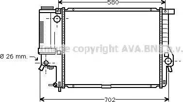 Ava Quality Cooling BW 2201 - Hladnjak, hladjenje motora www.molydon.hr