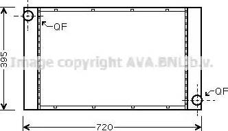 Ava Quality Cooling BW 2287 - Hladnjak, hladjenje motora www.molydon.hr