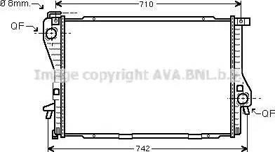 Ava Quality Cooling BW 2233 - Hladnjak, hladjenje motora www.molydon.hr