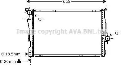 Ava Quality Cooling BW 2278 - Hladnjak, hladjenje motora www.molydon.hr