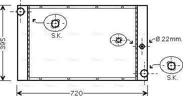 Ava Quality Cooling BW 2277 - Hladnjak, hladjenje motora www.molydon.hr