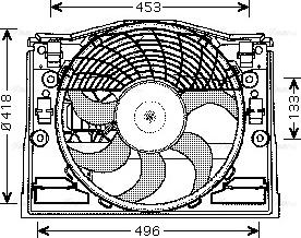 Ava Quality Cooling BW 7514 - Ventilator, hladjenje motora www.molydon.hr