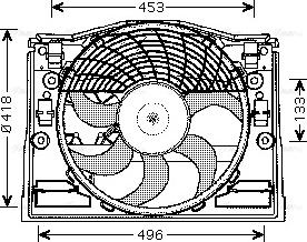 Ava Quality Cooling BW 7513 - Ventilator, hladjenje motora www.molydon.hr