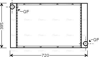 Ava Quality Cooling BWA2287 - Hladnjak, hladjenje motora www.molydon.hr