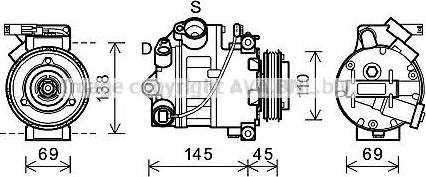 Ava Quality Cooling BWK444 - Kompresor, klima-Uređaj www.molydon.hr